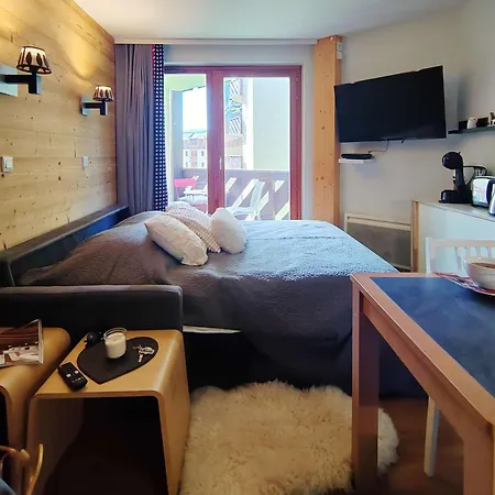 Apartmán 27m², 4 Pers, Cosy Et Fonctionnel - Val Thorens, Acces Direct Aux Pistes - Fr-1-545-48 *